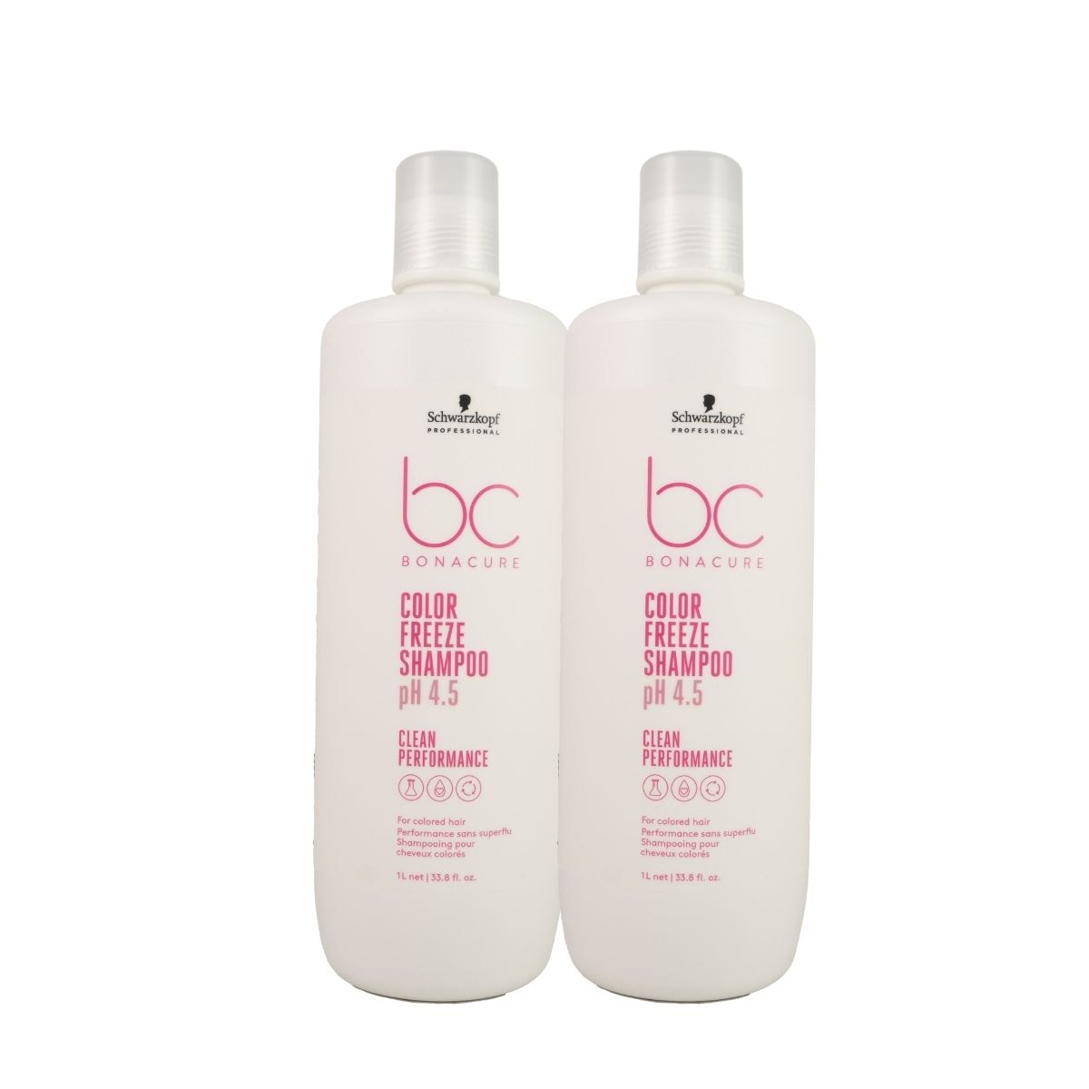 Kit Schwarzkopf Color Freeze pH 4.5 2 Shampoo 1 Litro