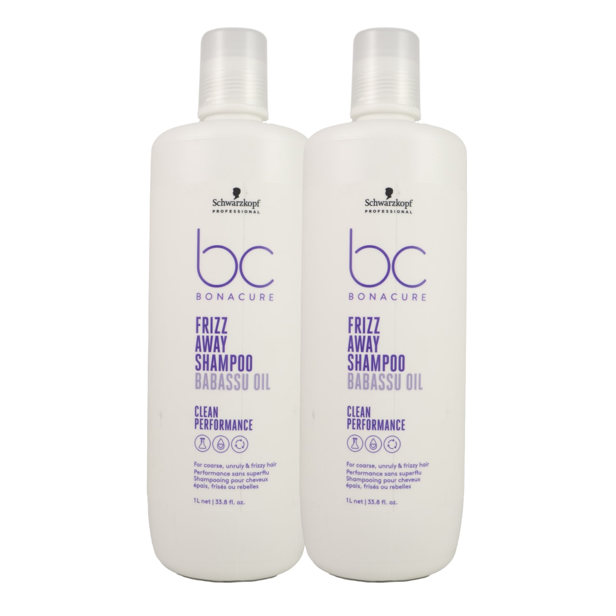 Kit Schwarzkopf Frizz Away 2 Shampoo 1 Litro Kit Schwarzkopf Frizz Away 2 Shampoo 1 Litro