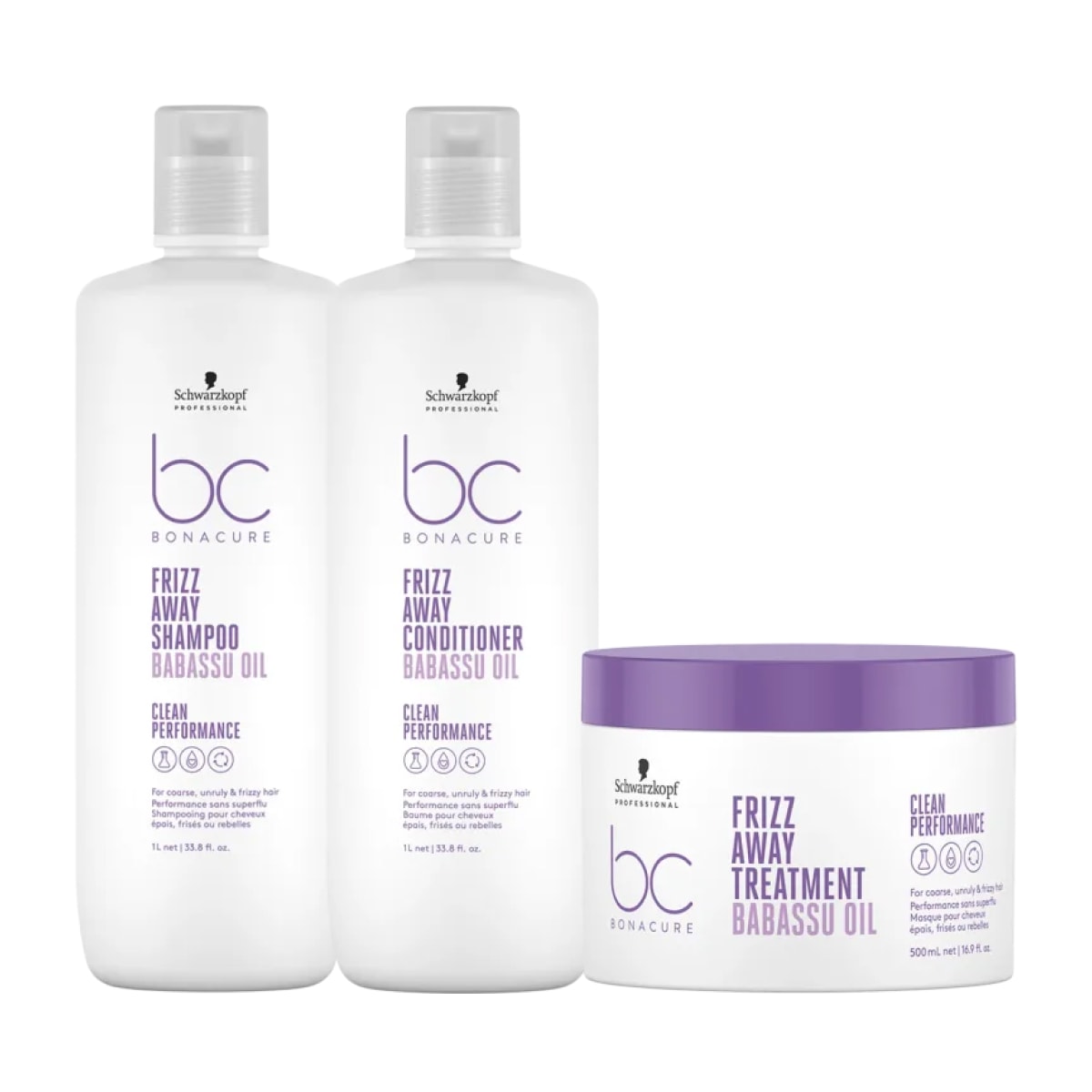 Kit Schwarzkopf Frizz Away (3 Produtos) Kit Schwarzkopf Frizz Away (3 Produtos)