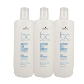 Kit Schwarzkopf Moisture Kick 3 Shampoo 1 Litro