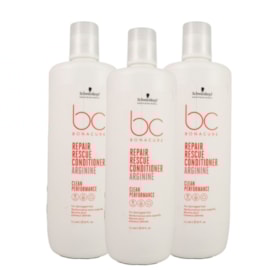 Kit Schwarzkopf Repair Rescue 3 Condicionador 1 Litro