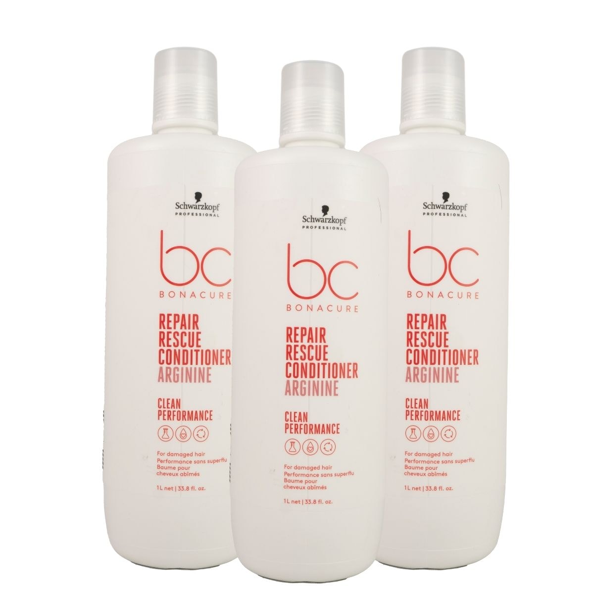 Kit Schwarzkopf Repair Rescue 3 Condicionador 1 Litro Kit Schwarzkopf Repair Rescue 3 Condicionador 1 Litro