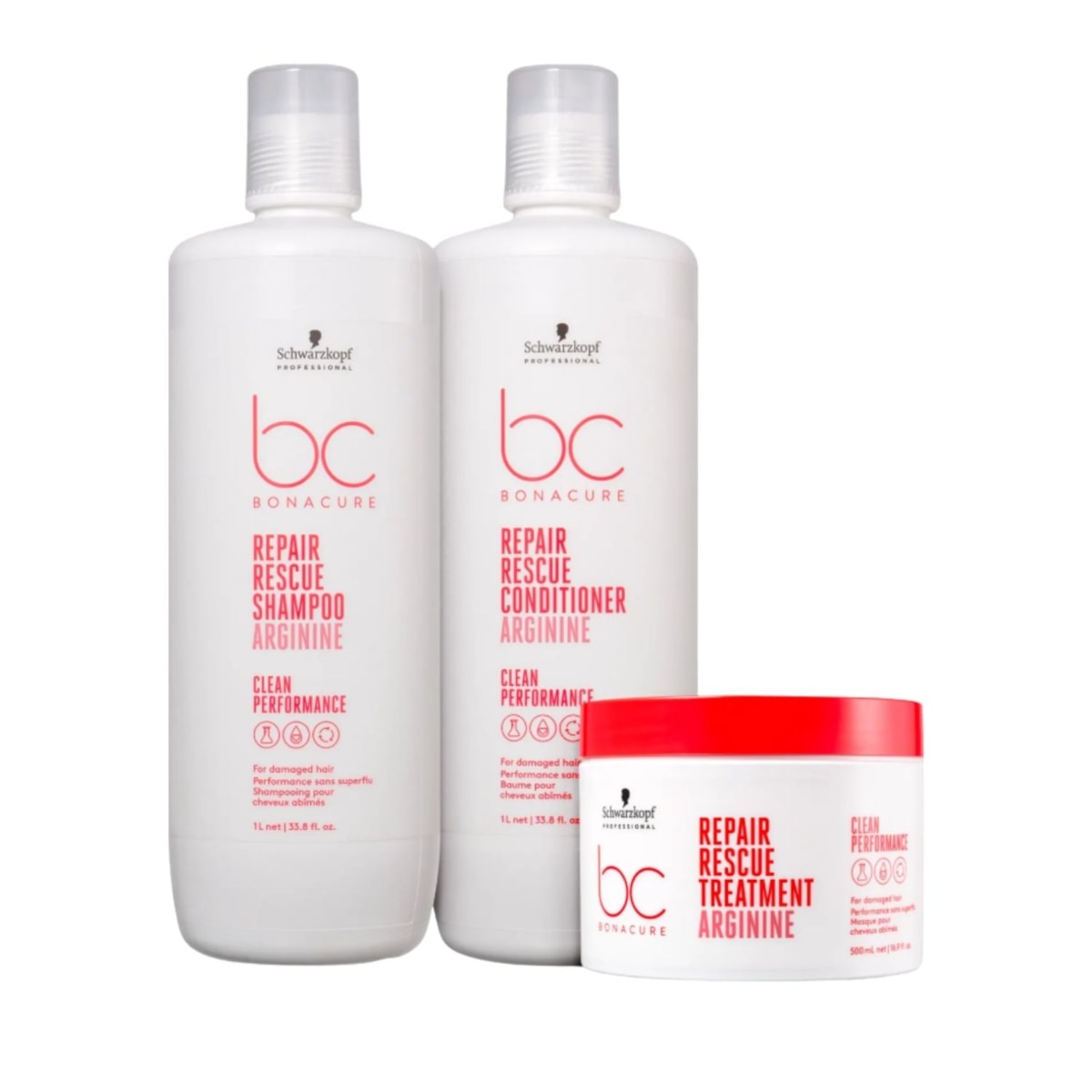 Kit Schwarzkopf Repair Rescue (3 Produtos) Kit Schwarzkopf Repair Rescue (3 Produtos)