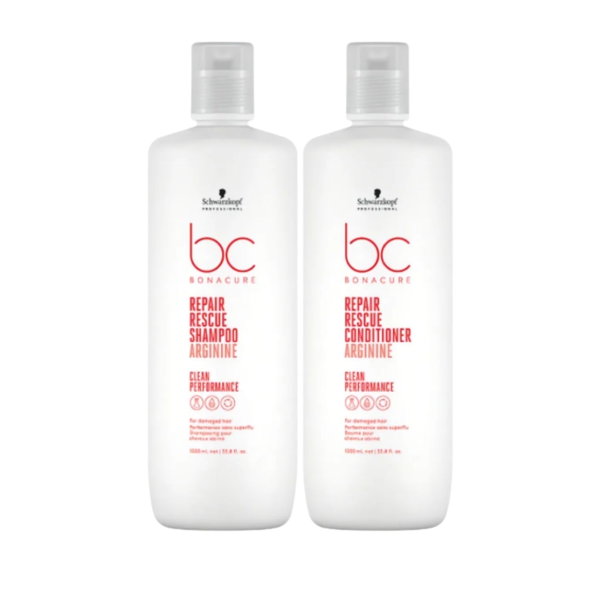 Kit Schwarzkopf Repair Rescue Shampoo e Condicionador 1 Litro Kit Schwarzkopf Repair Rescue Shampoo e Condicionador 1 Litro