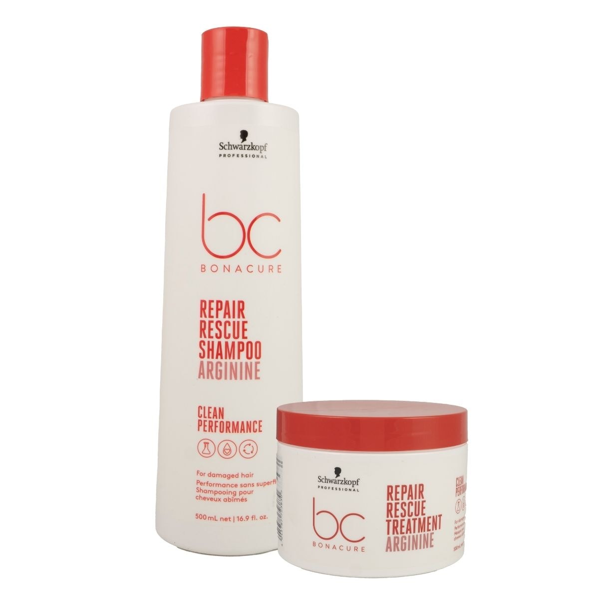 Kit Schwarzkopf Repair Rescue Shampoo e Máscara 500 ml