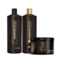 Kit Sebastian Dark Oil Shampoo + Condicionador 1 Litro + Máscara 500 ml