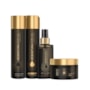 Kit Sebastian Dark Oil Shampoo + Condicionador 250 ml + Máscara 150 ml + Oleo 95 ml