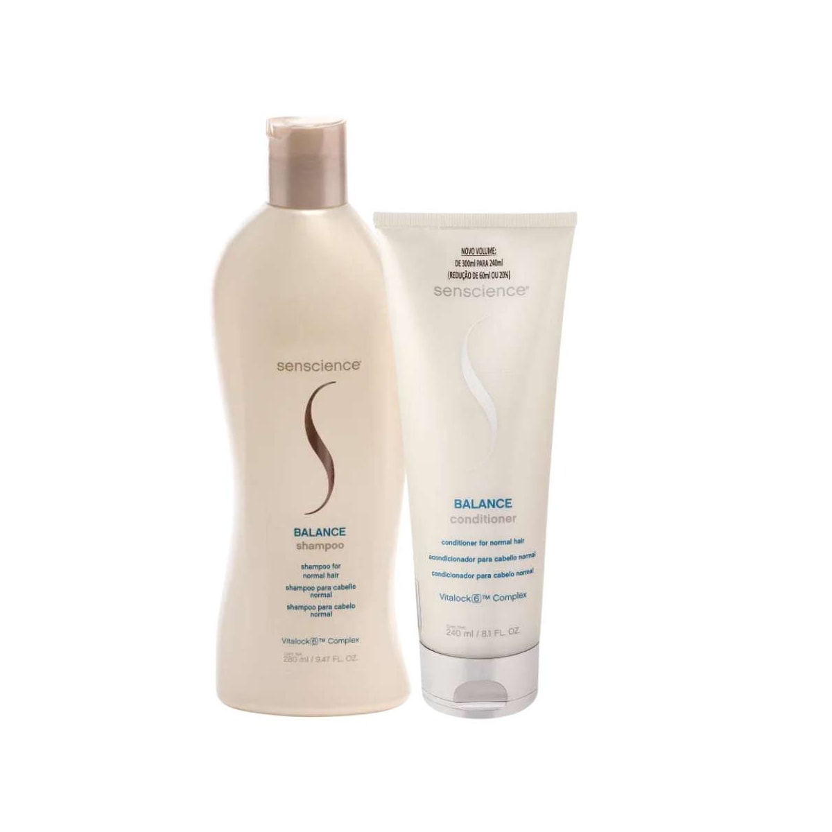 Kit Senscience Balance Shampoo 280 ml + Condicionador 240 ml