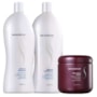 Kit Senscience Balance Shampoo + Condicionador 1 Litro + Inner Restore Intensif 500 ml