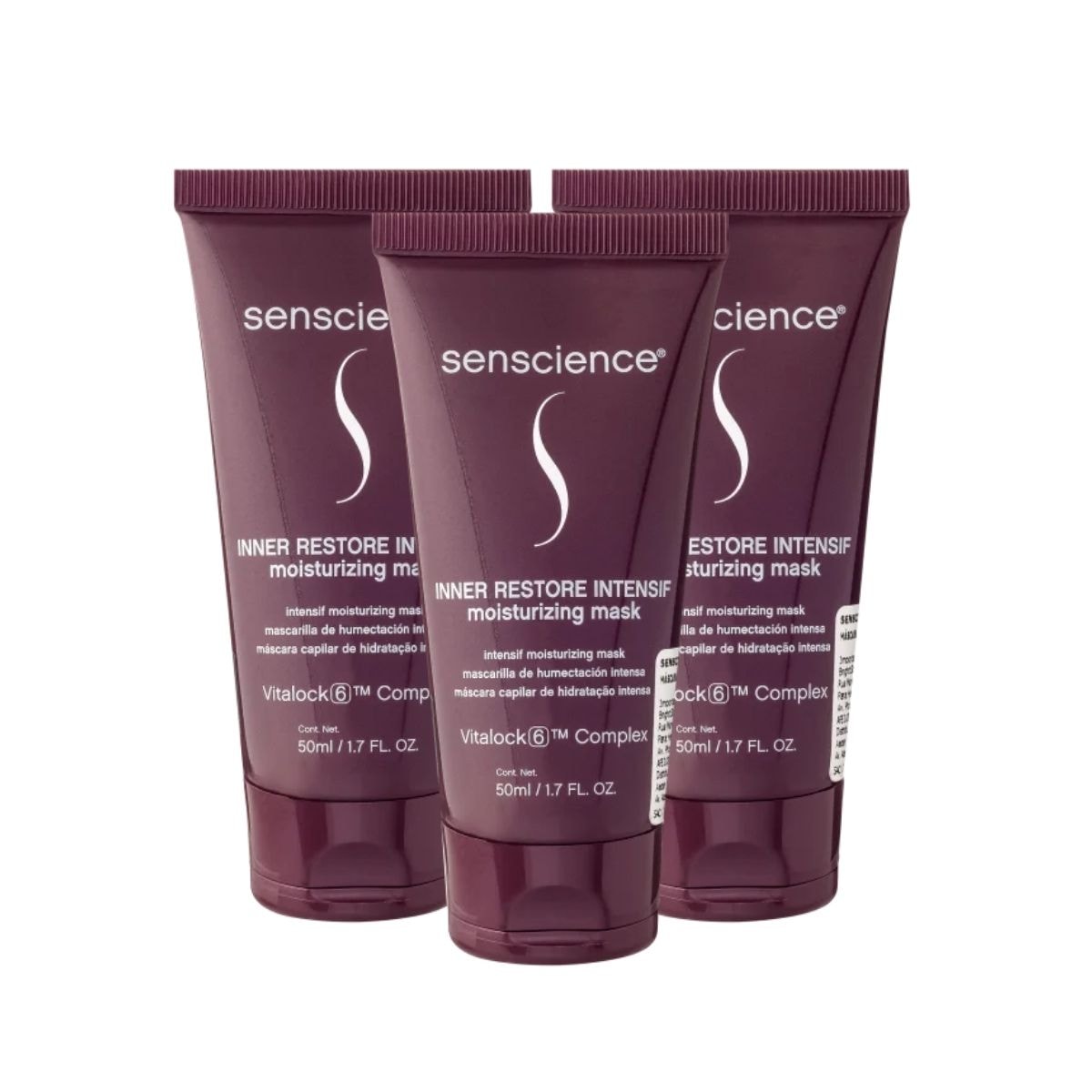 Kit Senscience Inner Restore Moisturizing 3 Mask 50 ml Kit Senscience Inner Restore Moisturizing 3 Mask 50 ml