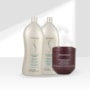 Kit Senscience Silk Moisture Shampoo + Condicionador 1 Litro + Inner Hidratação 500 ml