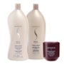 Kit Senscience Smooth Shampoo + Condicionador 1 Litro + Inner Restore Intensif 500 ml