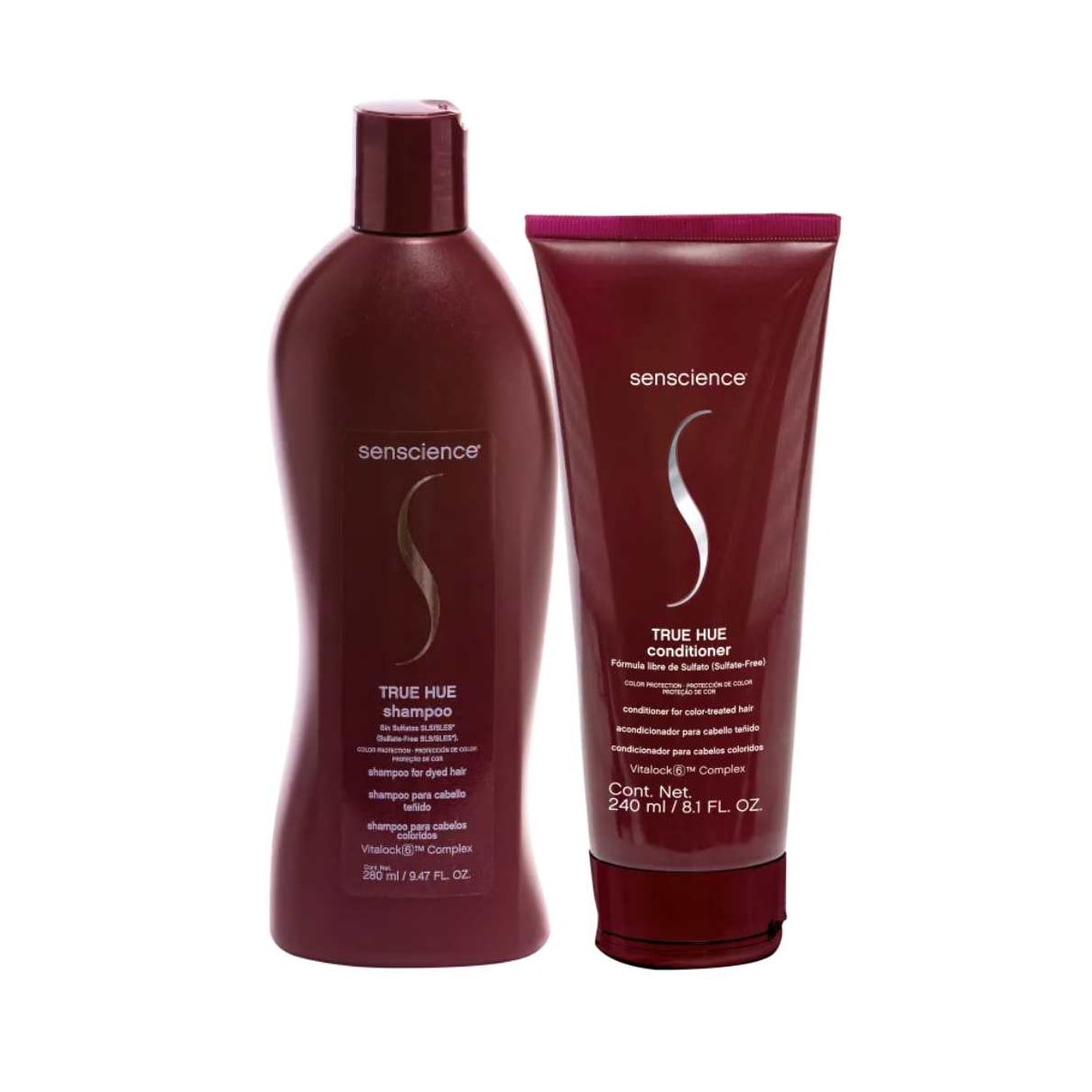 Kit Senscience True Hue Shampoo 280 ml + Condicionador 240 ml