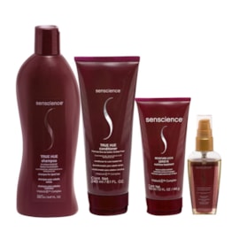 Kit Senscience True Hue Shampoo 280 ml + Condicionador 240 ml + Moisture Lock Leave-in 150 ml + Color Protecting 55 ml