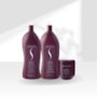 Kit Senscience True Hue Shampoo + Condicionador 1 Litro + Máscara Inner Hidratação 500 ml