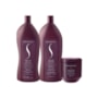 Kit Senscience True Hue Shampoo + Condicionador 1 Litro + Máscara Inner Hidratação 500 ml