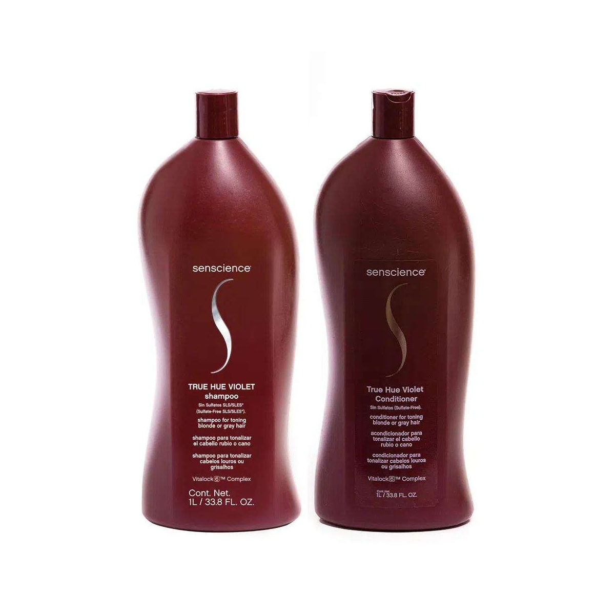 Kit Senscience True Hue Violet Shampoo + Condicionador 1 Litro Kit Senscience True Hue Violet Shampoo + Condicionador 1 Litro