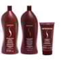 Kit Senscience True Hue Violet Shampoo + Condicionador 1 Litro + Moisture Lock 150 ml