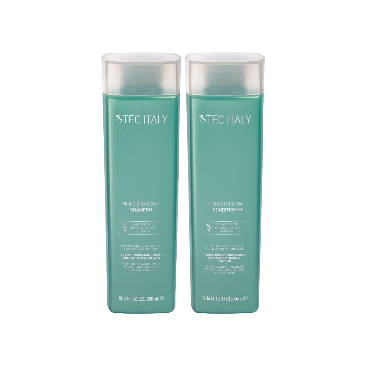 Kit Tec Italy Hi-Moisturizing Shampoo 300 ml + Condicionador 300 ml
