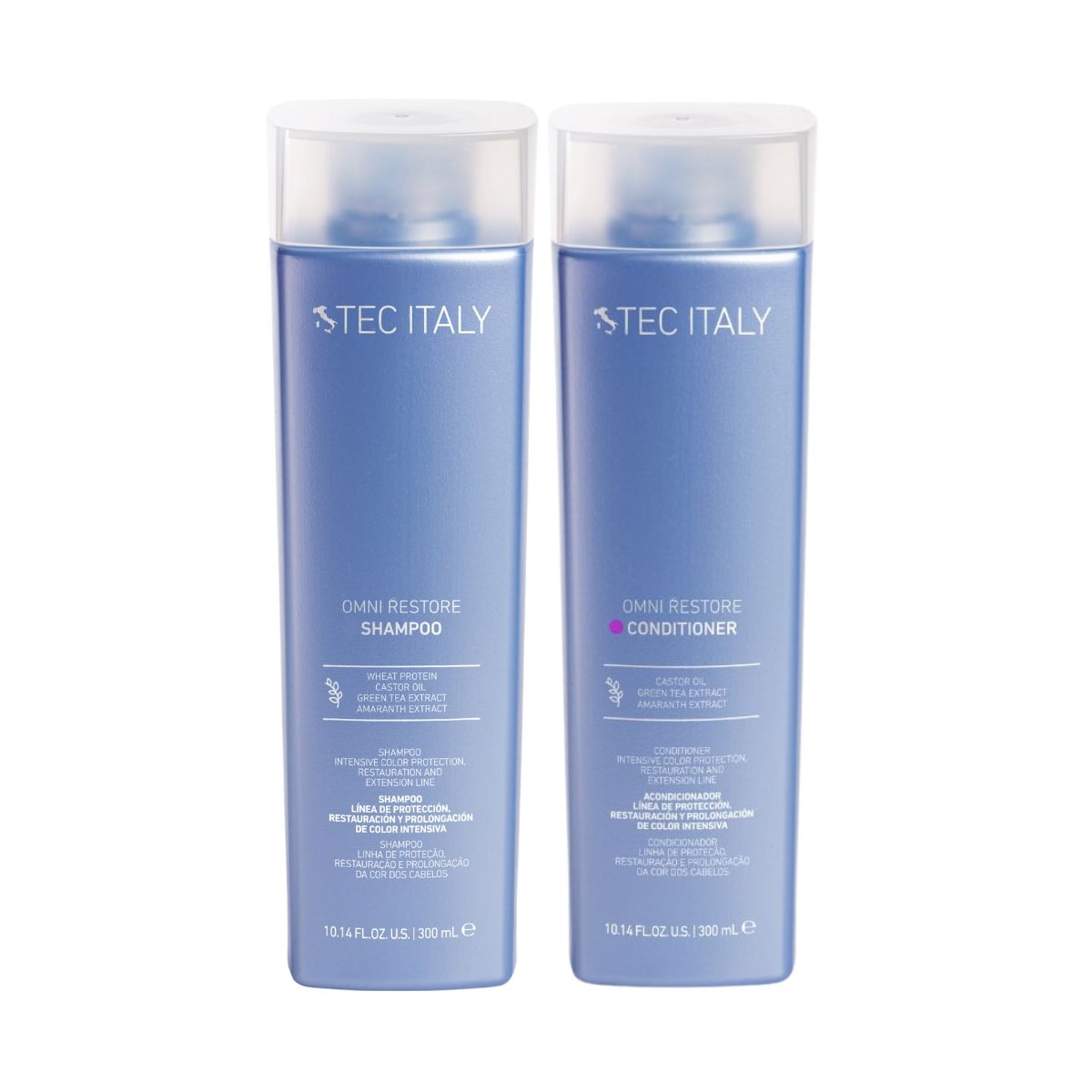 Kit Tec Italy Omni Restore Shampoo 300 ml + Condicionador 300 ml