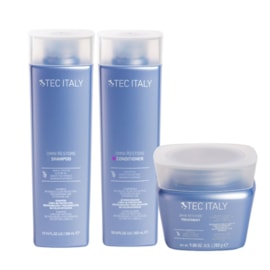 Kit Tec Italy Omni Restore Shampoo + Condicionador 300 ml + Máscara 280 g