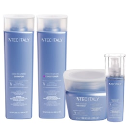 Kit Tec Italy Omni Restore Shampoo + Condicionador 300 ml + Máscara 280 g + Leave-in 125 ml