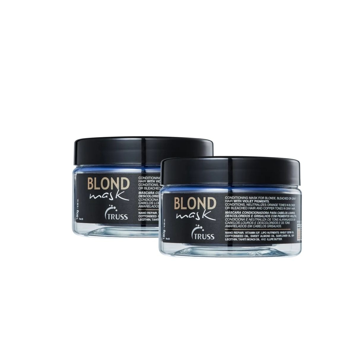 Kit Truss Blond Mask 2 Máscara Matizadora 180 ml Kit Truss Blond Mask 2 Máscara Matizadora 180 ml