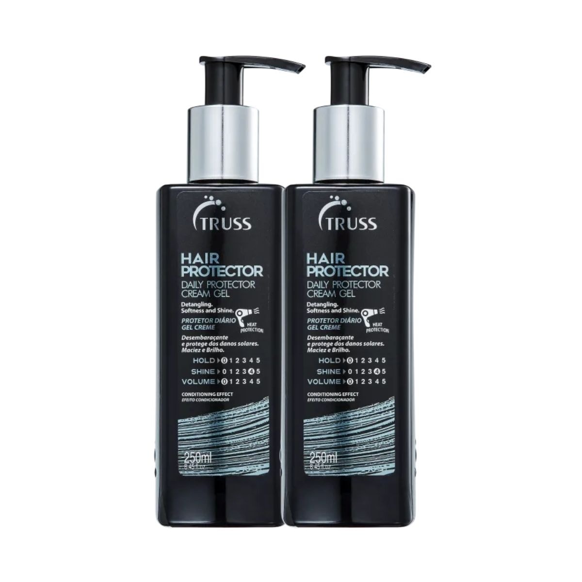 Kit Truss Daily Hair Protector 2 Leave-in 250 ml