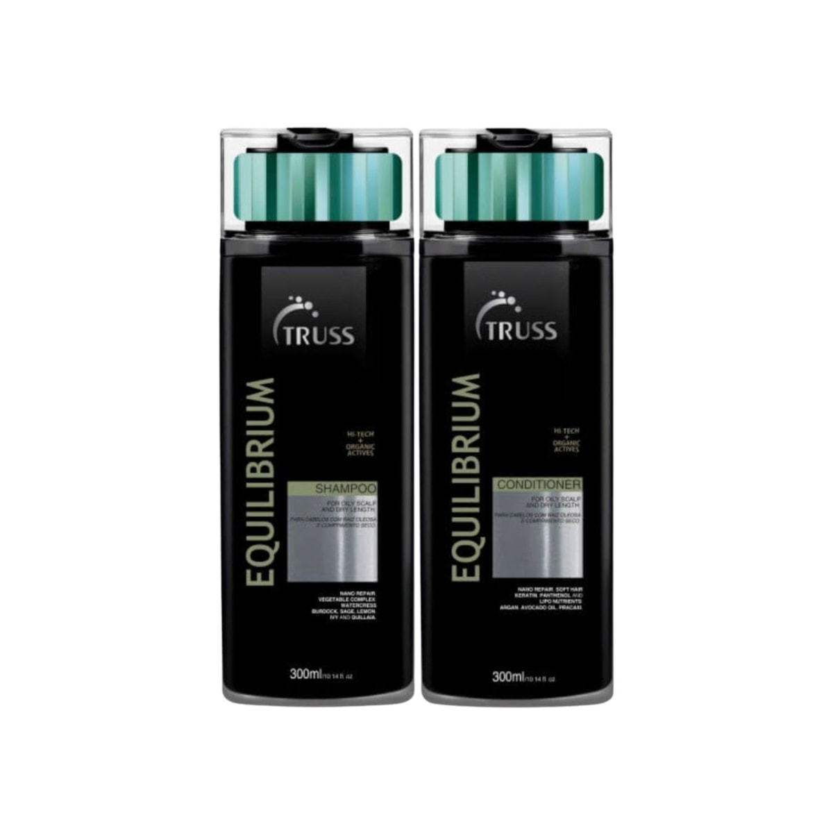 Kit Truss Equilibrium Shampoo 300 ml + Condicionador 300 ml Kit Truss Equilibrium Shampoo 300 ml + Condicionador 300 ml