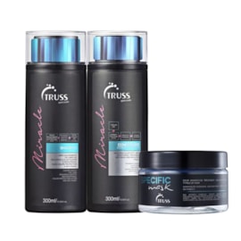 Kit Truss Miracle Shampoo 300 ml + Condicionador 300 ml + Máscara Specific