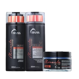 Kit Truss Miracle Summer Shampoo 300 ml + Condicionador 300 ml + Máscara Summer