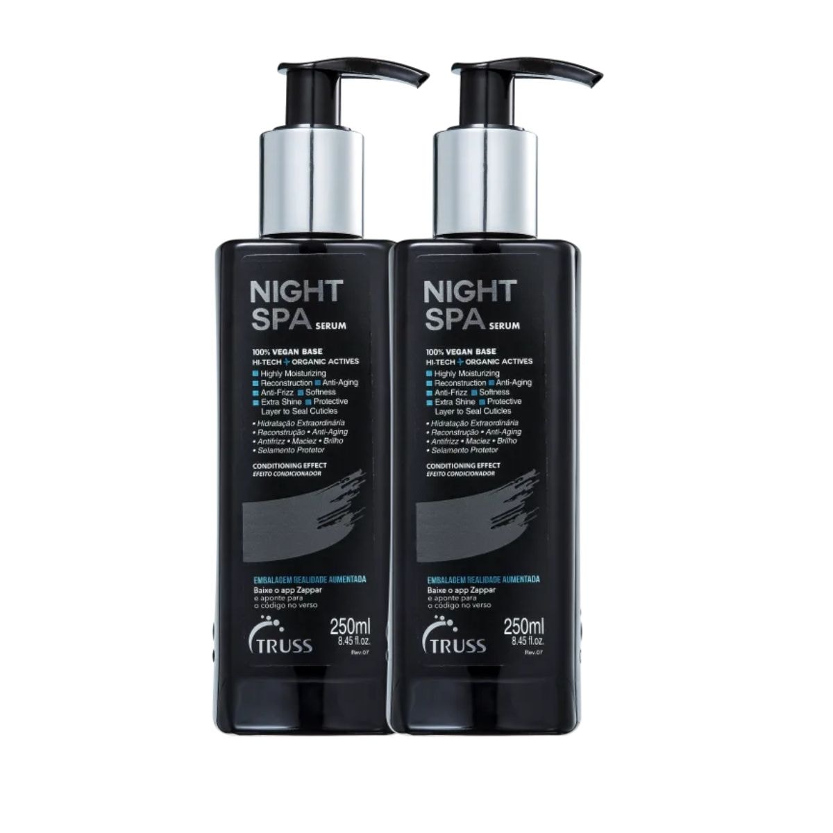 Kit Truss Night Spa 2 Sérum de Tratamento Noturno 250 ml