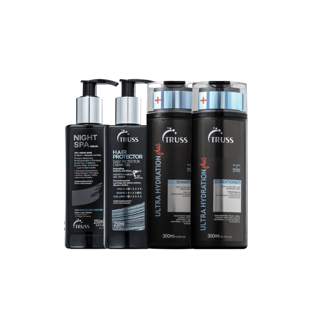 Kit Truss Ultra Hydration Plus Hair Protector Night Spa