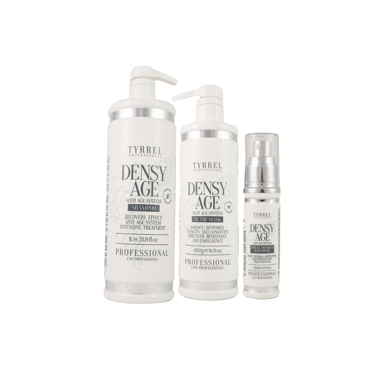 Kit Tyrrel Densy Age Recovery Effect (3 Produtos)