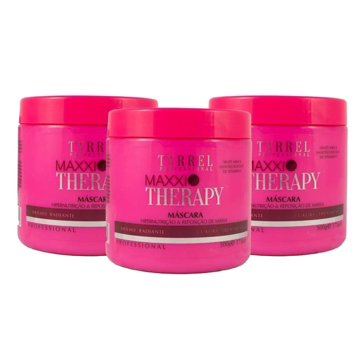 Kit Tyrrel Maxxi Therapy 3 Máscara Hipernutrição 500 g