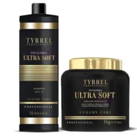 Kit Tyrrel Ultra Soft Pós Química Shampoo e 1 Kg