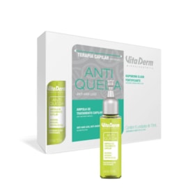 Kit Vita Derm Kapiderm Elixir Fortificante Tratamento Ampola Capilar 6 x 15 ml