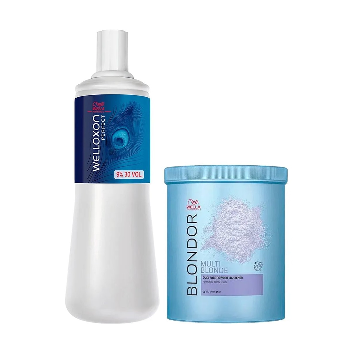 Kit Wella Blondor Pó Descolorante 800g + Ox 30v 1000ml