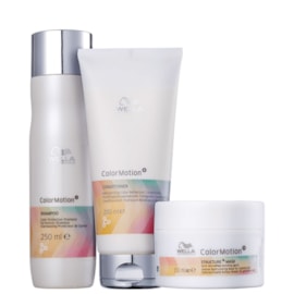 Kit Wella Color Motion+ Shampoo 250 ml + Condicionador 200 ml + Máscara 150 ml