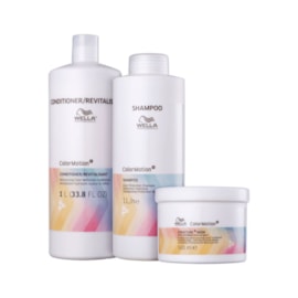 Kit Wella Color Motion Shampoo e Condicionador 1 Litro + Máscara 500 ml