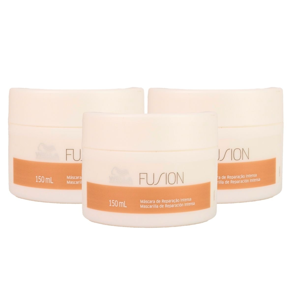 Kit Wella Fusion 3 Máscara Reconstrutora 150 ml