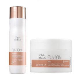 Kit Wella Fusion Duo Shampoo 250 ml + Máscara 150 ml