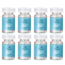 Kit Wella Invigo Balance Ampola Antiqueda Caixa 8 x 6 ml