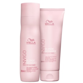 Wella Professionals Invigo Blonde Recharge Shampoo 250ml + Condicionador 200ml