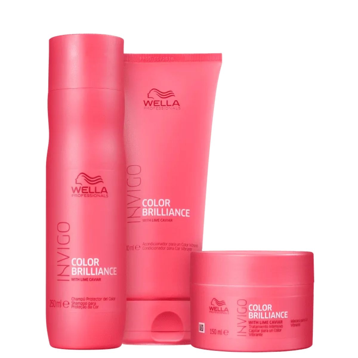 Kit Wella Invigo Color Brilliance Home Care (3 Produtos)
