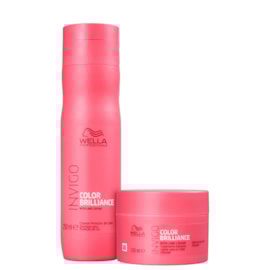 Kit Wella Invigo Color Brilliance Shampoo 250 ml + Máscara 150 ml