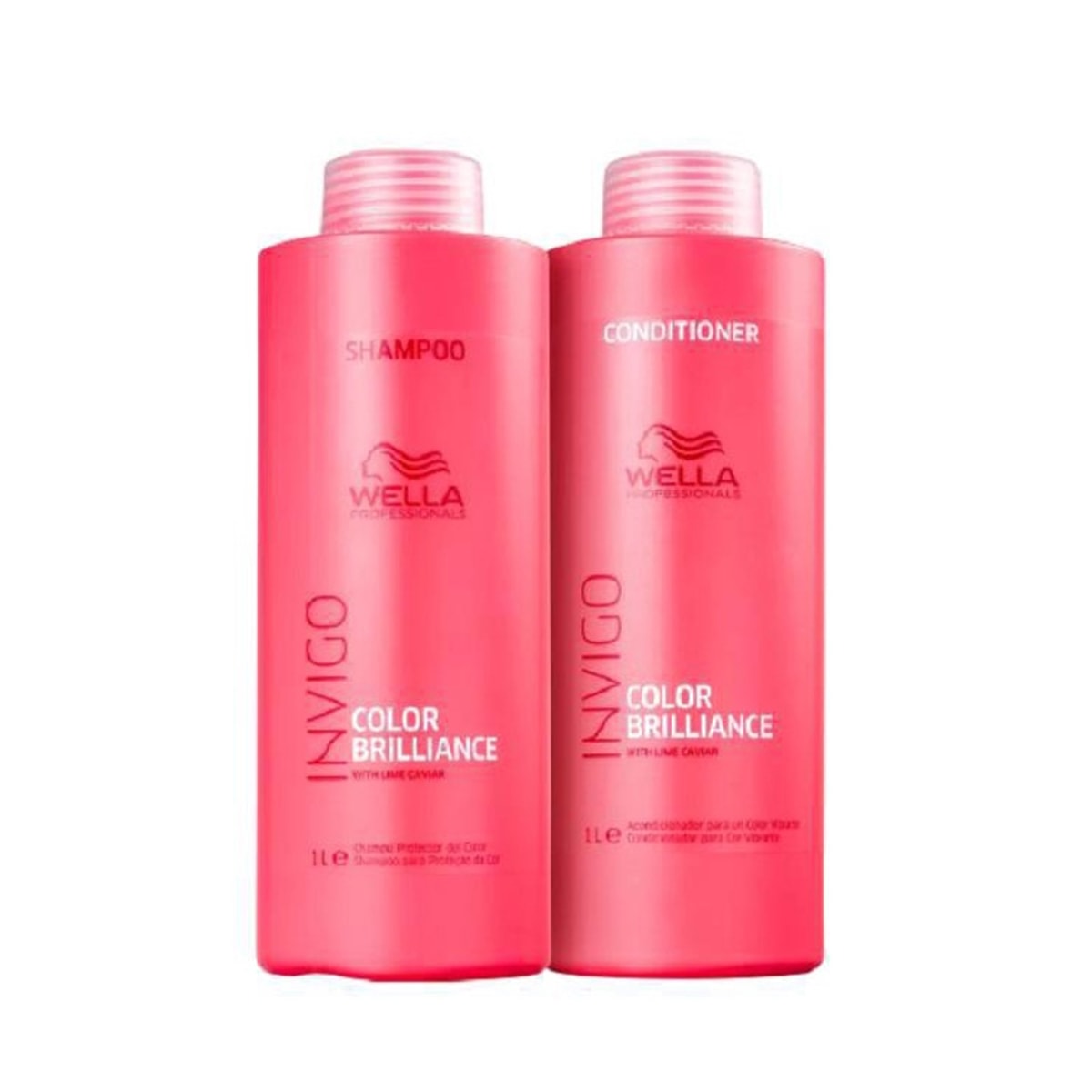 Kit Wella Invigo Color Brilliance Shampoo + Condicionador 1 Litro