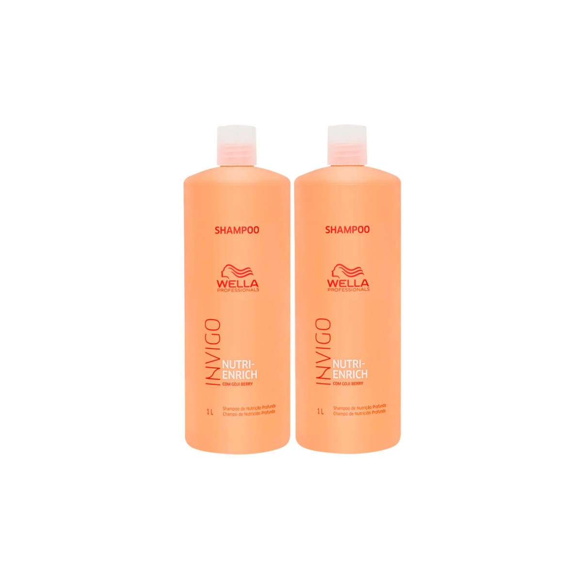 Kit Wella Invigo Nutri-Enrich 2 Shampoo 1 Litro