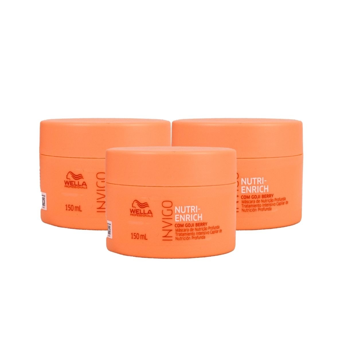 Kit Wella Invigo Nutri-Enrich 3 Máscara 150 ml Kit Wella Invigo Nutri-Enrich 3 Máscara 150 ml
