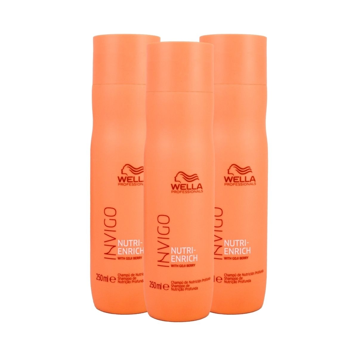 Kit Wella Invigo Nutri-Enrich 3 Shampoo 250 ml